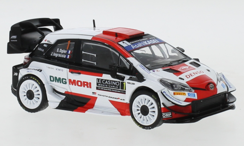 Toyota Yaris WRC No.1 Rally Monte Carlo 2021 Ogier/Ingrassia - 1:43